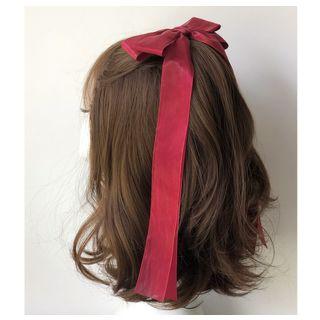 Lace Ribbon Threader Hair Clamp