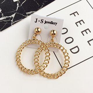 Chain Hoop Earrings