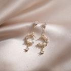 Moon Drop Earring 1 Pair - Gold - One Size