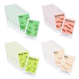 Missha - Airy Fit Sheet Mask Set 10 Pcs - 5 Types Pearl - 10 Pcs