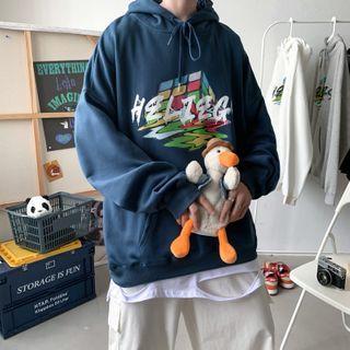 Cube Print Hoodie