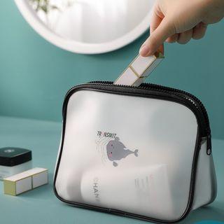 Print Translucent Makeup Bag (various Designs) / Set