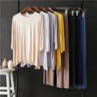 Set: 3/4-sleeve T-shirt + Lounge Pants