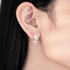 S925 Sterling Silver Leaf Earrings