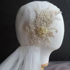 Wedding Lace Veil As Shown In Figure - One Size