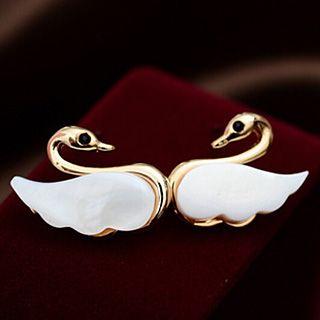 Swan Earrings