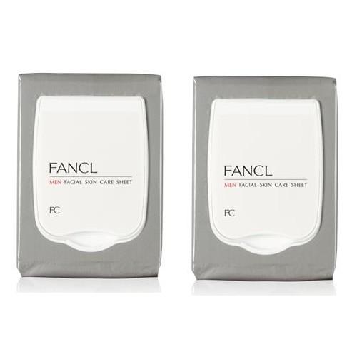 Fancl - Men Facial Skin Care Sheet Set (limited Edition) 22 Pcs X 2