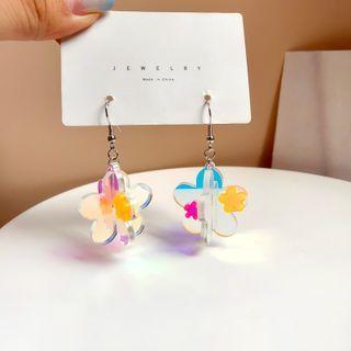 Floral Earring / Clip On Earring
