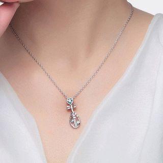 Swarovski Element Crystal Pipa Necklace