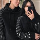 Couple Matching Star Embroidered Hoodie