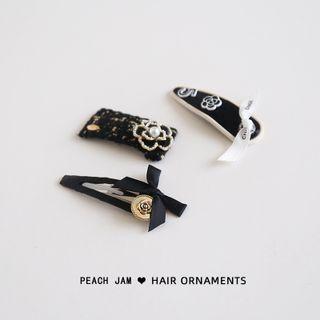 Flower Alloy Hair Clip (various Designs)