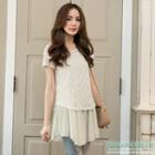 Lace Top With Camisole Top