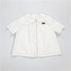 Short Sleeve Stitch Collared Shirt