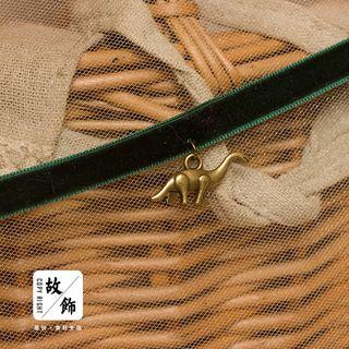 Alloy Dinosaur Choker
