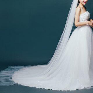 Layered Long Wedding Veil