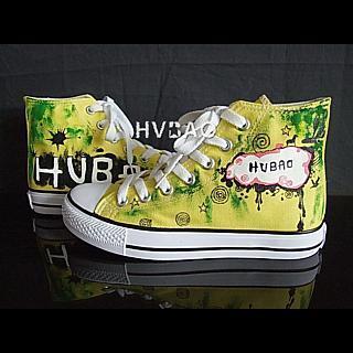 Hvbao High-top Canvas Sneakers