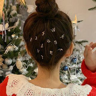 Alphabet Alloy Hair Pin (various Designs)