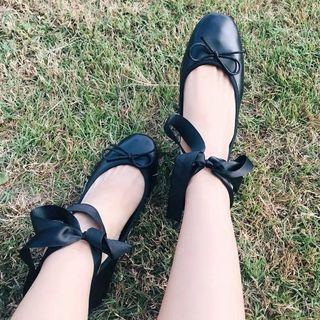 Ankle Strap Ballerina Flats