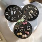 12 Pair Set: Alloy Earring (assorted Designs)