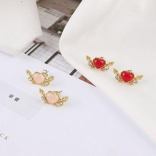 Flying Heart Earring