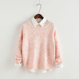 Thick Melange Sweater