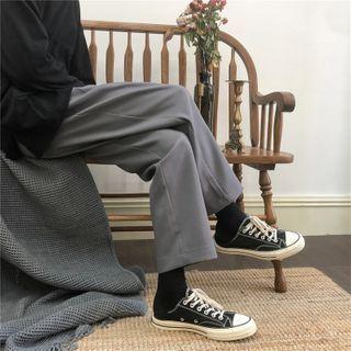 Wide-leg Straight-leg Dress Pants