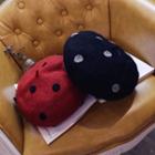 Dotted Wool Blend Beret Hat
