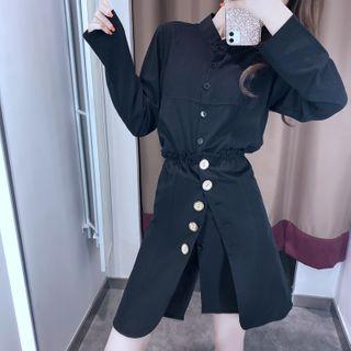 Set: Shirt Dress + Mini Skirt