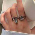 Bear Alloy Ring / Bear Pendant Alloy Ring