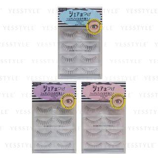 Annex Japan - Share Eyelashes 4 Pairs - 3 Types