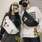 Plain Waist Bag / Charm / Set