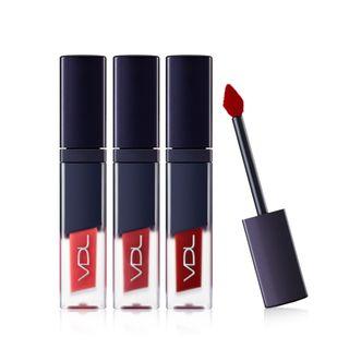 Vdl - Expert Color Lip Cube Fluid Velvet (9 Colors) #502 Poinsettia