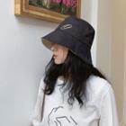Embroidered Safety Pin Bucket Hat