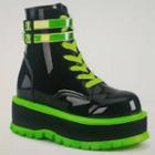 Neon Platform Short Boots