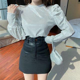 Velvet Sequined Top