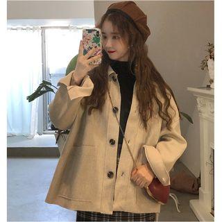 Single-breasted Jacket White - One Size