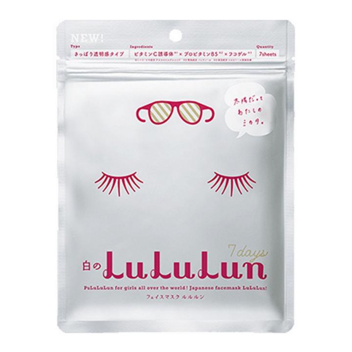 Lululun - Refreshing Clarity Face Mask (white) 7 Pcs