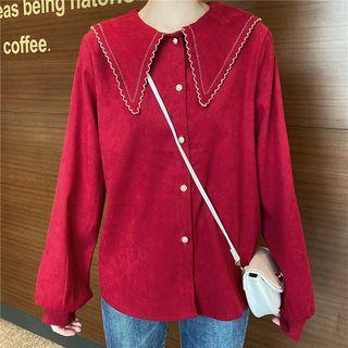 Collared Long-sleeve Shirt