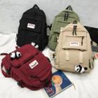 Set: Lightweight Backpack + Panda Bag Charms