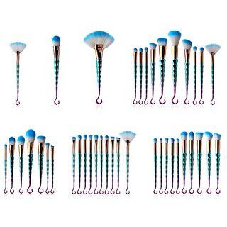 Set Of 1 / 7 / 10: Makeup Brush With Hook Handle
