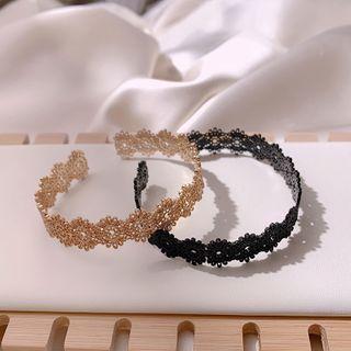 Lace Alloy Bangle
