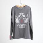 Eagle-printed T-shirt