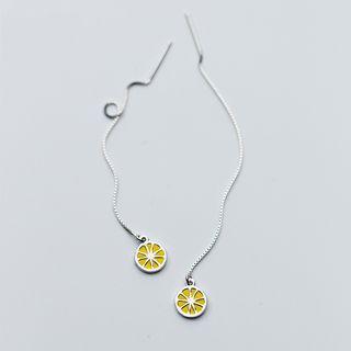 925 Sterling Silver Lemon Drop Earring