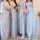 Plain Mesh Bridesmaid Dress (various Designs)