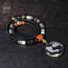 Bead Tribal Necklace As Figure - One Size