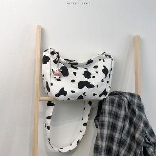 Pattern Canvas Crossbody Bag