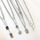 Alloy Pendant Layered Necklace (various Designs)