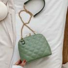 Chain Quilted Zip Crossbody Bag