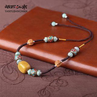 Retro Gemstone Necklace