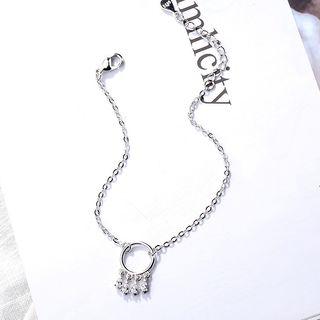 Dreamcatcher Bracelet White Gold - One Size